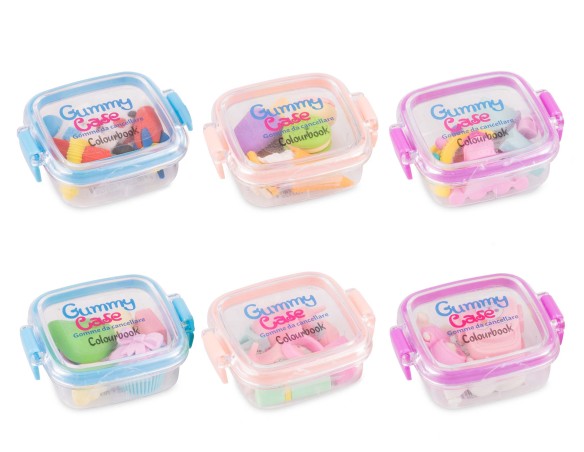 Set gomme per cancellare – Gummy Case colourbook