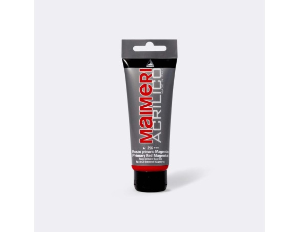 Colore MAIMERI ACRILICO 75 ML SR.STANDARD 256 ROSSO MAGENTA