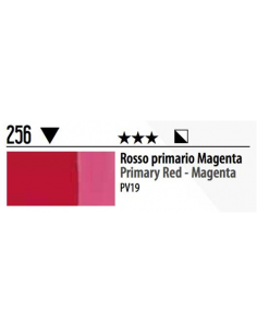 Colore MAIMERI ACRILICO 75 ML SR.STANDARD 256 ROSSO MAGENTA 2
