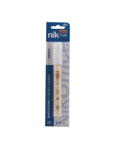 MARCATORE PENNARELLO A GESSO LIQUIDO BIANCO 1-4MM