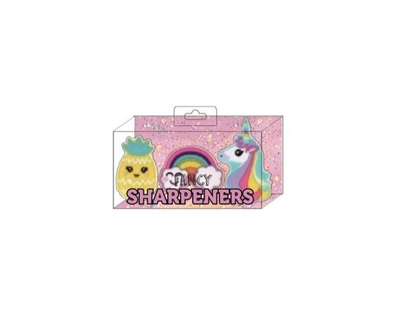 Temperamatite e gomme per cancellare FANCY SHARPENERS TRI-COASTAL BACK TO SCHOOL KIDS
