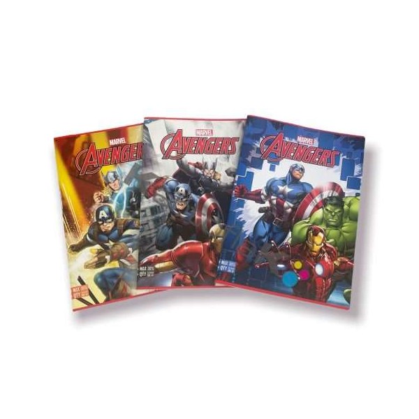 Maxi QUADERNO avengers 10mm UFFICIALE MAXI seven