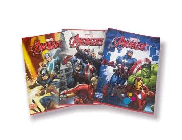 Maxi QUADERNO avengers 10mm UFFICIALE MAXI seven