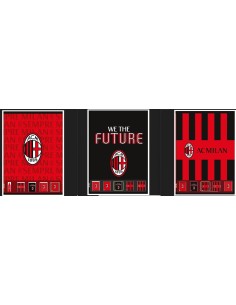 Maxi QUADERNO MILAN rigo a UFFICIALE MAXI seven