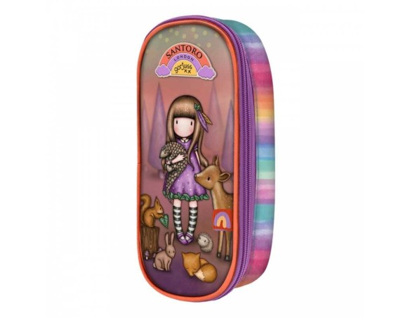 ASTUCCIO oval GORJUSS ovale BE KIND TO ALL CREATURES scuola 384GJ25 santoro