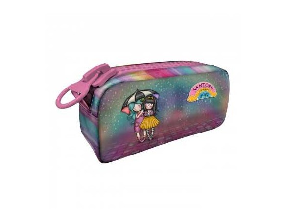 BUSTA CON MEGA CERNIERA gorjuss BE KIND TO EACH OTHER santoro ASTUCCIO scuola 1127GJ06 zip