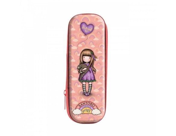 ASTUCCIO IN LATTA zipped pencil tin BE KIND TO ALL CREATURES santoro GORJUSS london 792GJ14