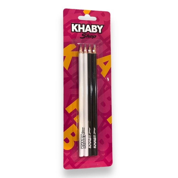 BLISTER 4 MATITE KHABY LAME BY PIGNA