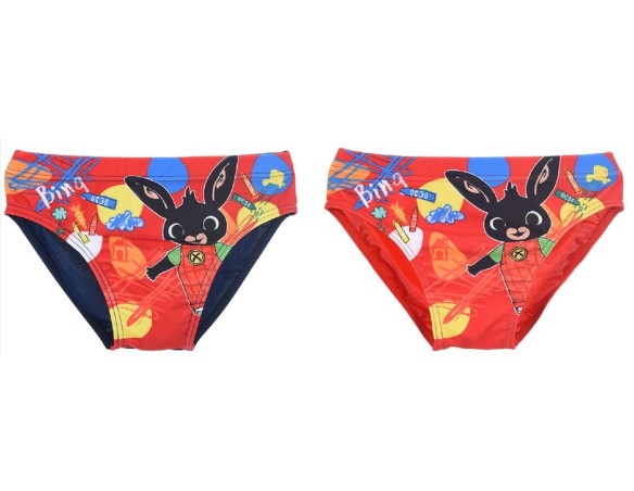 Bing | Costume Da Bagno Slip Bing Bambino Mare 1852 rosso o blu 5 - 6 anni