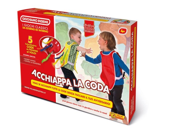 Gioco villa giocattoli giochiamo insieme acchiappa la coda con velcro attacca e stacca