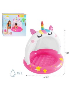 Piscina Baby Pool Caticorn cm 102x102(58438NP)
