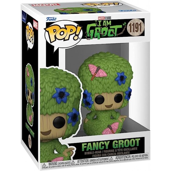 Funko POP! I Am Groot : Fancy Groot (1191)...