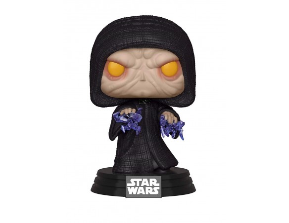 Funko- Pop Bobble: Star Wars: Emperor Palpatine Figura da Collezione, Multicolore, 37591