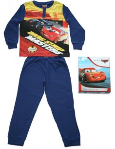 Pigiama Manica Lunga Cotone Cars 2