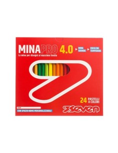 Pastelli Seven Mina Pro 4.0 24 Colori 900102365-000