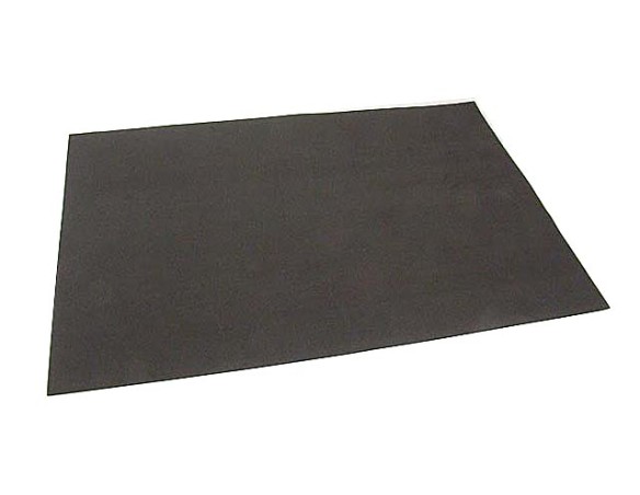 FOGLIO CARTA GOMMA EVA FOAM NERO 40 X 60 2MM