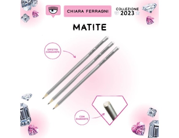 Set 3 matite Chiara Ferragni 23