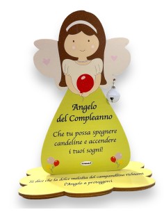 Fabula | Porta Foto/Memo Angelo Del Compleanno Donna...