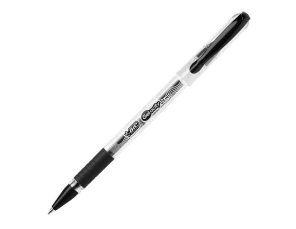 BIC - Penna gel con cappuccio gelocity stic 0,5 mm nero bic