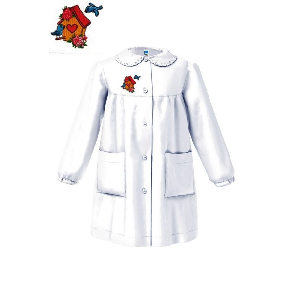 GREMBIULE SIGGI ® ASILO FEMMINUCCIA BAMBINA...