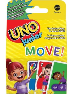 CARTE UNO, Junior Move!, gioco di carte per bambini per...