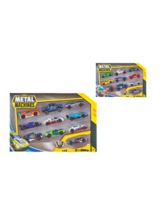 Set Veicoli Metal machines multi set di 10 auto scala 1:64