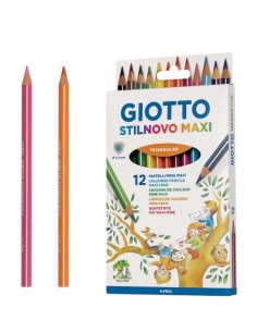 Pastelli giotto stilnovo maxi la confezione contiene 12...