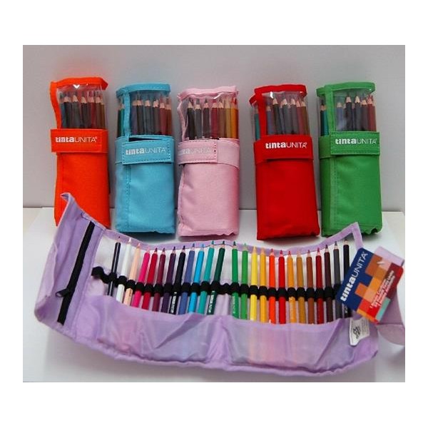 ASTUCCIO ROTOLO 24 PASTELLI TINTAUNITA CLASSIC