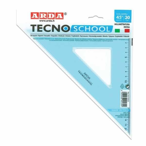Arda tecno school squadra 45° - 25cm