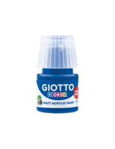 Tempera acrilica 25 ml blu oltremare fila decor