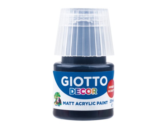 Tempera acrilica 25 ml nero fila decor