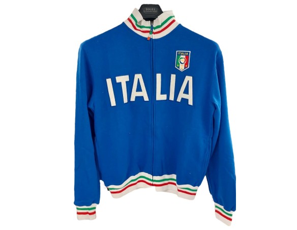 Felpa Italia Figc ufficiale adulto e bambino con zip