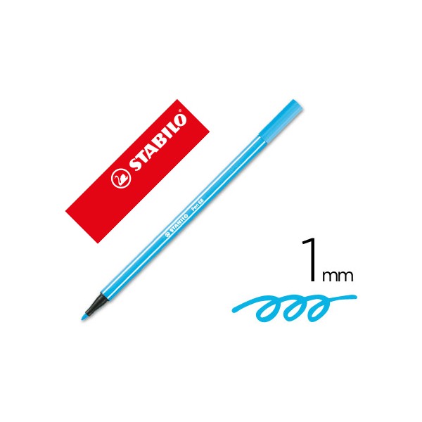 PENNA PENNARELLO STABILO PEN 68/57 AZZURRO CELESTE