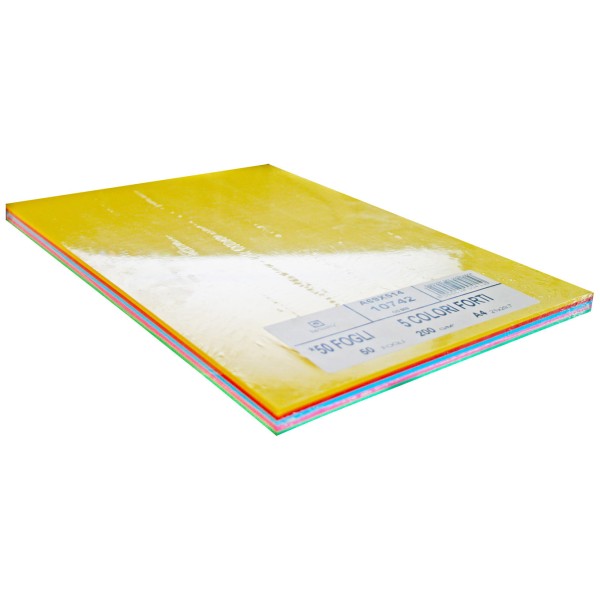 RISMA Carta TopQuality Multicolor 200g A4 Rs...