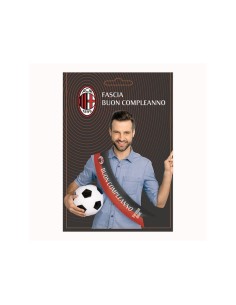 Fascia Premio "Buon Compleanno Milan" 1pz