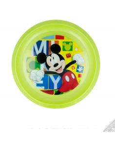 PIATTO PIANO TOPOLINO MICKEY 22 CM - MICROONDE