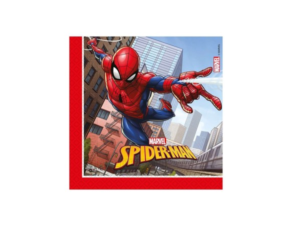Tovagliolo tovaglioli Spiderman "Crime Fighter" 20pz