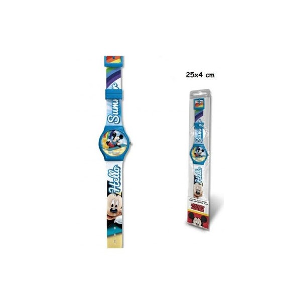 OROLOGIO DA POLSO ANALOGICO SLIM MICKEY MOUSE...