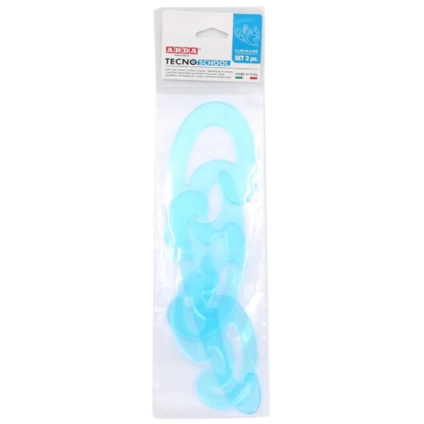 Serie 3 Curvilinee ARDA Tecnoschool celesti...