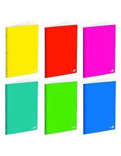 QUADERNO MAXI BM GR. 80 COPERTINA IN PPL COLOR quadrotto...
