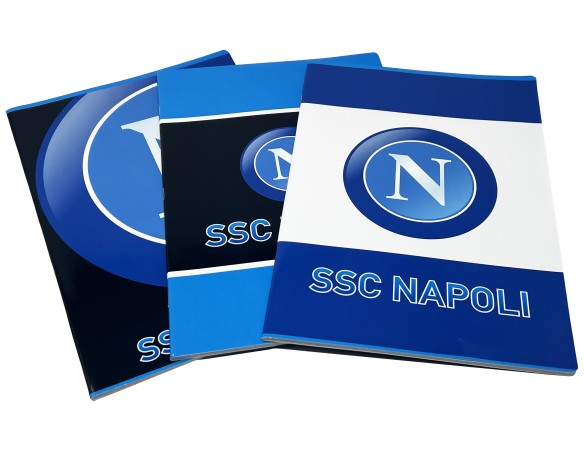 Maxi Quaderno Napoli Ufficiale Rigatura 4 mm