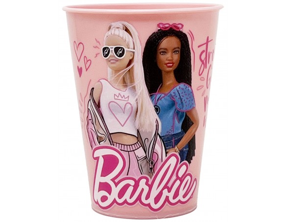 Barbie - Bicchiere 200ml in plastica per bambini barbie