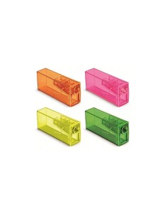 TEMPERINO TEMPERAMATITE neon 1 foro CONTENITORE