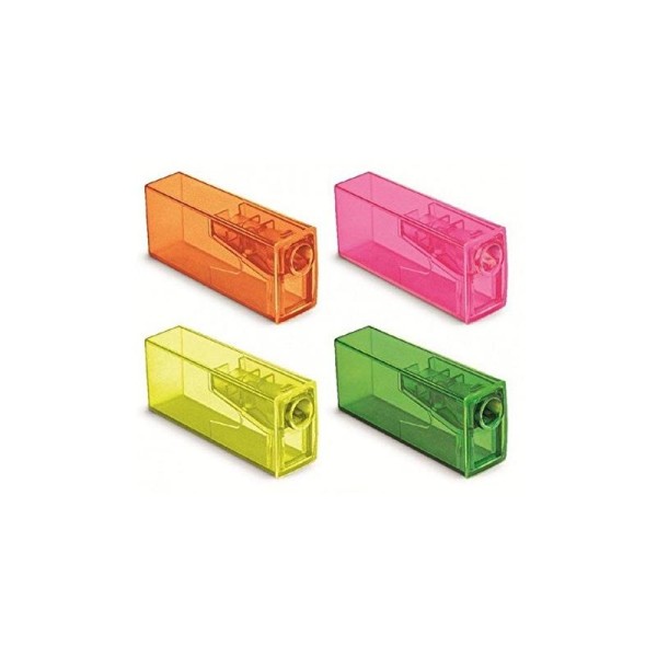 TEMPERINO TEMPERAMATITE neon 1 foro CONTENITORE
