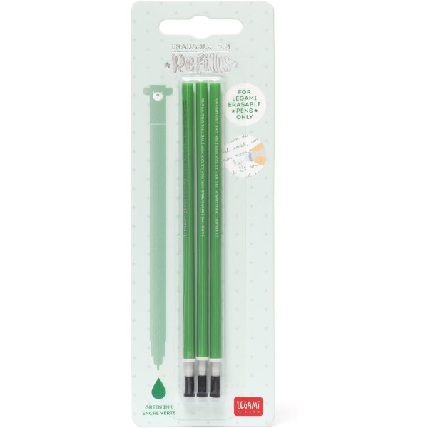 Legami - Refill per Penna Gel Cancellabile, Set...