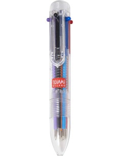 Legami - Penna Sfera a 6 Colori, Magic Rainbow, 1,4x11...