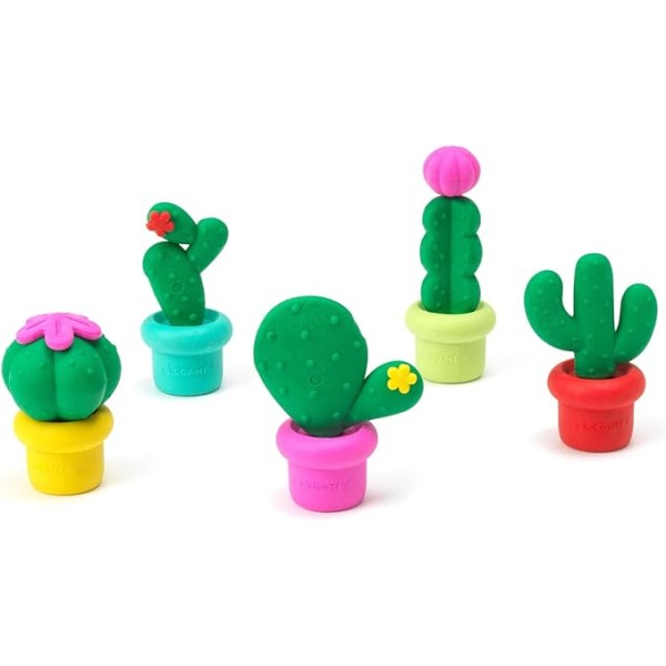 Legami - Set 5 Gomme profumate, Aroma Fragola,...