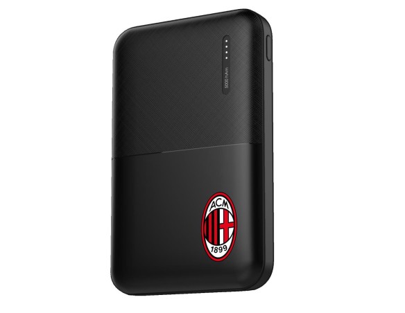 Milan | POWERBANK MILAN 5000 MAH CARICABATTERIE TIFOSI milanisti PS 08782