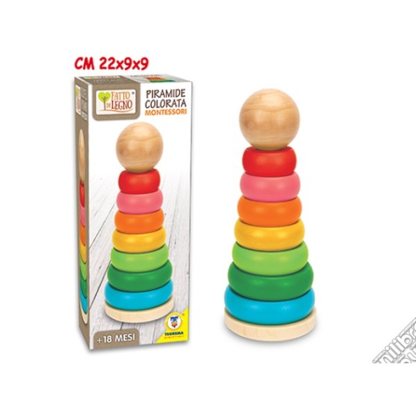 Teorema: Fatto Di Legno - Piramide Colorata - Box