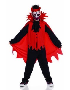 Costume Devil Horror Halloween Diavolo Cattivo bambino...